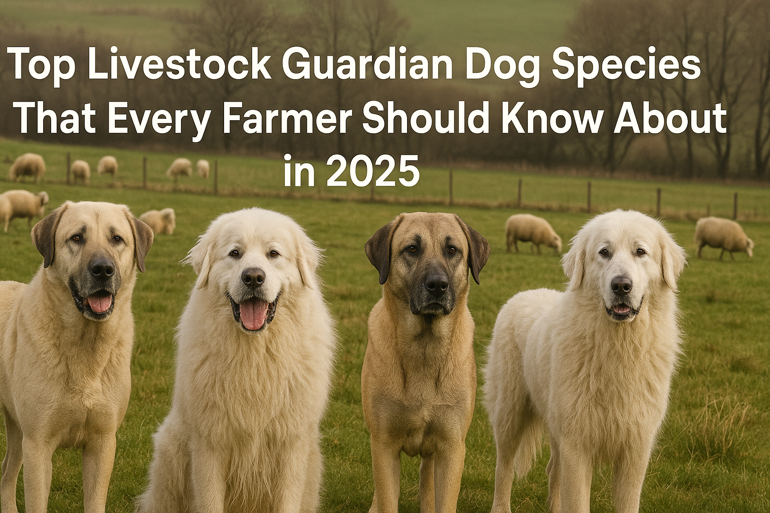 Top Livestock Guardian Dog Species That Every Farmer Should Know in 2025
